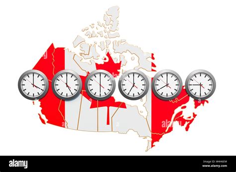 clock canada time zone.